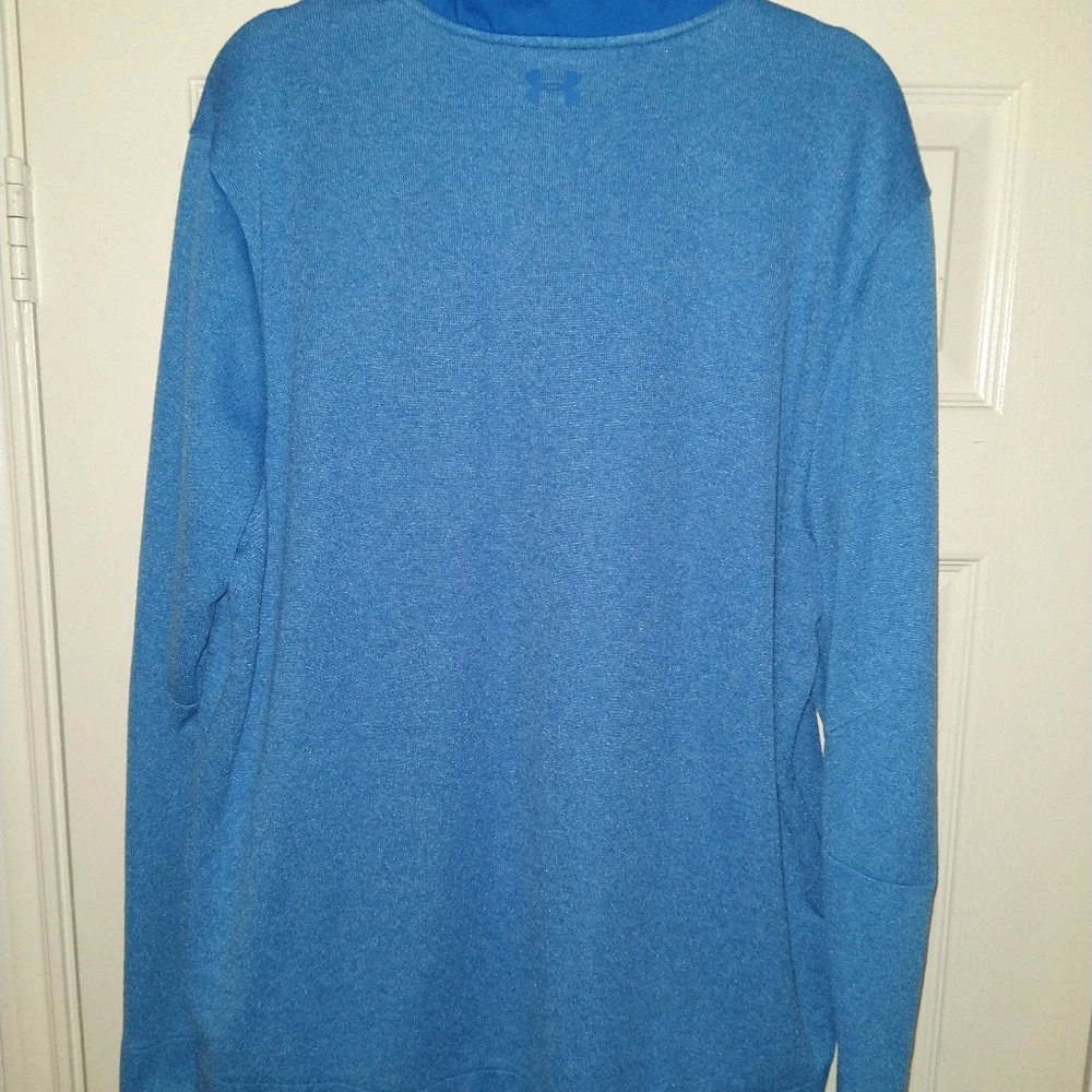 Under Armour Golf Cold Gear Quarter Snap Pullover Men's sz XXL Loose Fit. - Picture 2 of 6